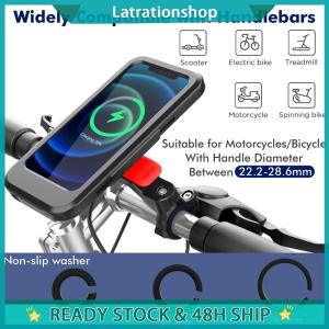 Bike Scooter Handlebar Phone Holder Rack Bracket Support Bag Cycling Accessories