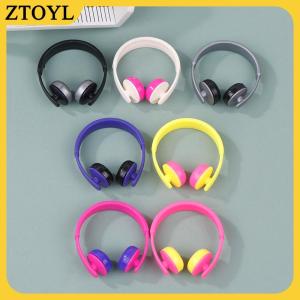 ZTOYL 5pcs mini tai nghe đồ chơi Quà tặng tự làm kính mát mũ rơm Khăn trang sức phụ kiện trang trí