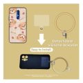 Back Cover bracelet Phone Case For Alcatel 3 2019 Dirt-resistant funny Waterproof soft case Anti-knock Cartoon cute ring. 
