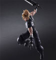 PLAY ART Version Final Fantasy VII Cloud Strife Tifa Lockhart Action Figure Toy with Box for Kids Collection Birthday Gift for Kids 25-27cm. 