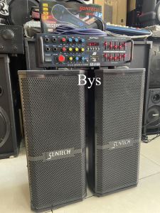 NEW SUNTECH BF-663 W/ AMPLIFIER AND KARAOKE PLAYER (FREE MIC)
