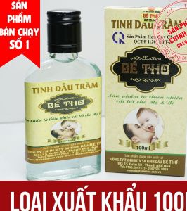 Dầu tràm Bé Thơ Huế 100ml ( chính hãng  loại 1 nguyên chất có tem chống giả )