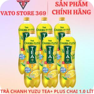 Trà chanh yuzu TEA+ PLUS chai 1 lít