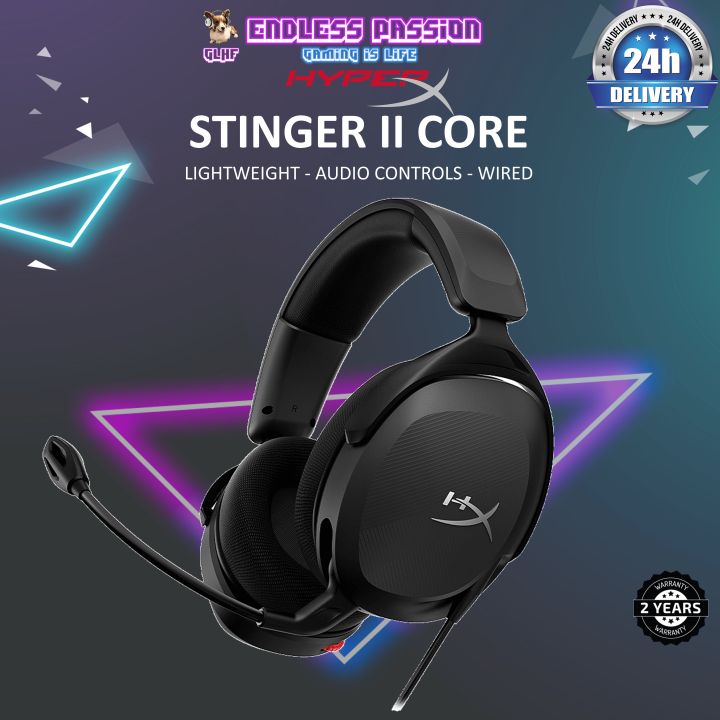 HyperX Cloud Stinger Core – PC Gaming Headset, Lightweight Over