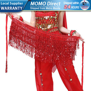 Belly Dance Tassel Hip Skirt Sequin Tassel Fringe Hip Scarf Belt Waist Wrap Skirt
