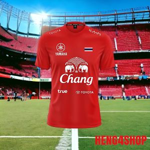 เสื้อกีฬา เสื้อบอล เสื้อกีฬาชาย PM  สกรีนช้าง