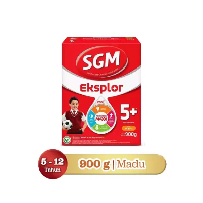 SGM Eksplor 5+ dengan IronC 900 g - Susu Pertumbuhan Anak