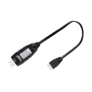 11.1V 4 Pin LiPO Liion USB 500mA Cable for RC Model Vehicle Aircraft Universal 11.1V USB