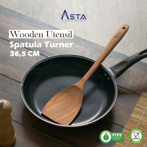 Asta Spatula Kayu Sutil Masak Turner Tebal Premium 36 cm