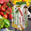 Nissin Krekers / Biskuit Crackers Sayuran / Biskuit Rasa Vegetable / 150gr. 