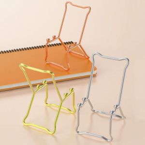 JBS73 2Pcs Cute  Chair Phone Stand Universal Creative Mini Stool Phone Bracket Portable Decorative Ornaments Mobile Phone Holder for Table Display