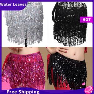 [Water]Hot Sale Freeshipping Trang phục múa bụng váy quấn hông tua rua tua rua váy quấn eo