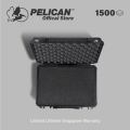 PELICAN - 1500 PROTECTOR CASE W/FOAM (Pick N Pluck™ foam) LIMITED LIFETIME WARRANTY. 
