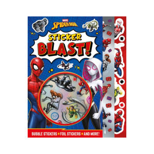 Marvel Spiderman Sticker Blast Activity Book For Kids With Fun Activities