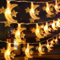 WED Lampu Hias Lebaran Idul Fitri / Lampu LED Hiasan Hari Raya / Lampu Tumblr Hias LED Bulan Bintang Ramadhan ID05. 