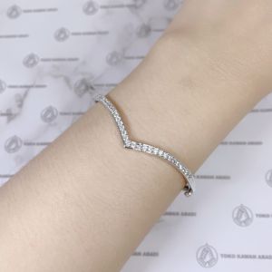 Gelang Tangan Aurel Xuping Gold Silver Model Bangle Permata Fuji 126