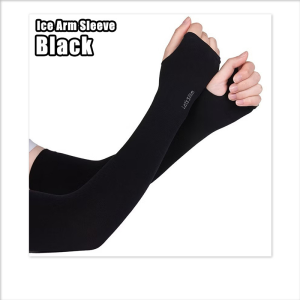 1 Pair Ice Arm SleeveCycling Arm SleevesUV ProtectionBike Sunscreen Ice Silk Sports Arm Sleeves