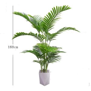 Pokok Palma Palsu Hiasan Palm Tree Artificial 160cm Premium Pokok Hiasan Viral Fake Plant for Home Decor