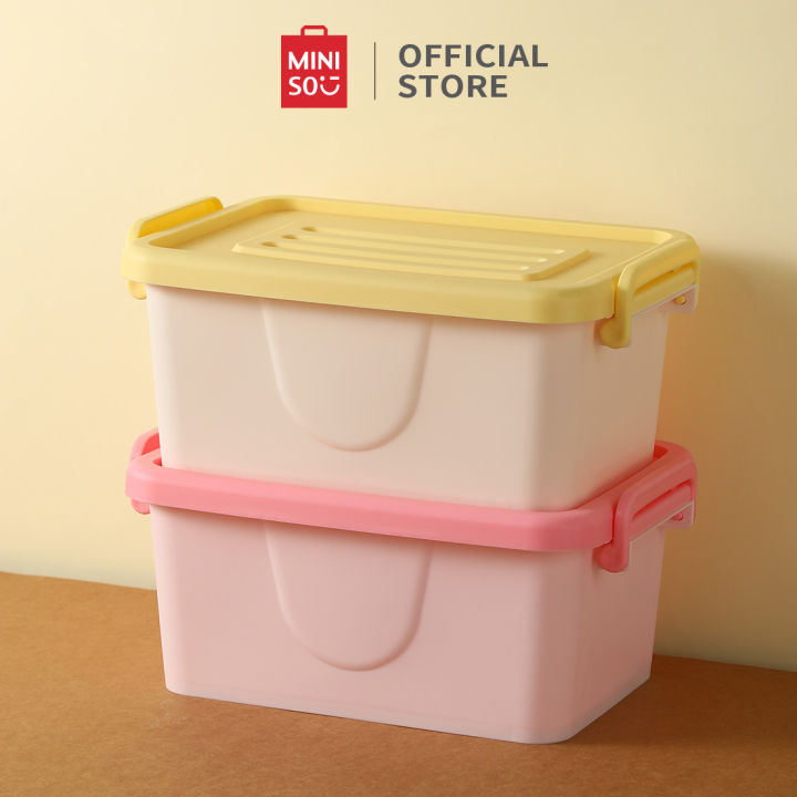 Miniso Storage Box Kotak Penyimpanan Serbaguna Kapasitas Besar