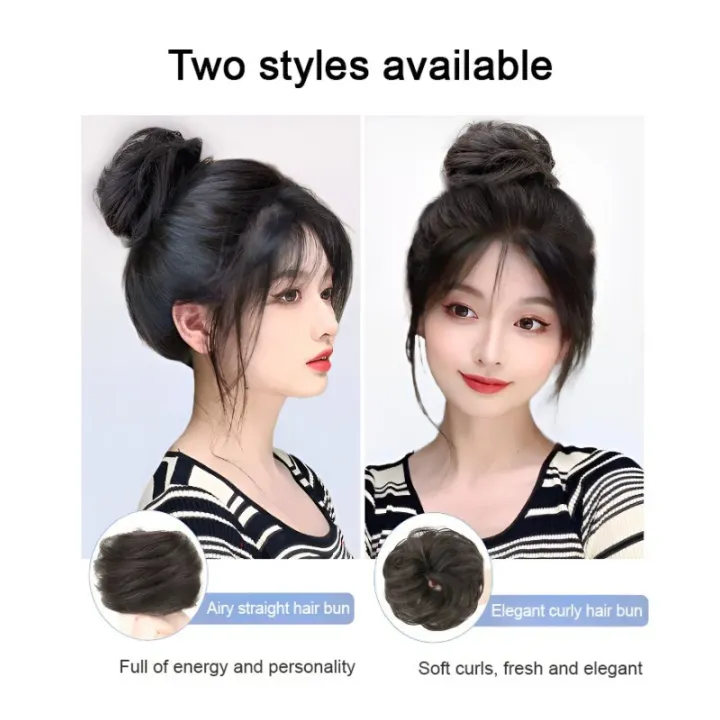 %E3%80%90Thinning%20Hair%20Solution%20Bun%E3%80%91Bun%20Hair%20Piece%20Women%20Straight%20Curly%20Fake%20Hair%20Wrap%20Volumizing%20Puff%20-%20Image%209