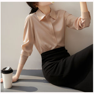 Kemeja Wanita Polos Kemeja Basic Kemeja Lengan Panjang Wanita Katun Simpel Hitam Putih Navy Pink Maron Sage Atasan Casual Formal