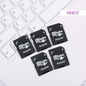 HHOT 5Pcs Micro SD Trans Flash TF To SD SD HC Memory Card Adapter Converter Black