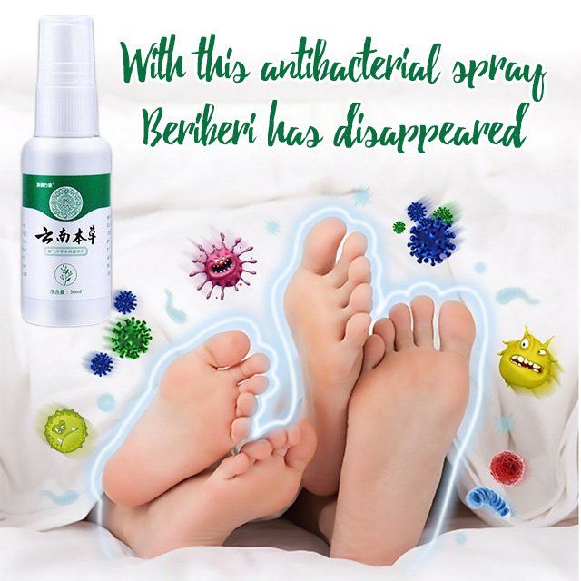 Athlete's foot treatment herbal antibacterial spray Lazada PH