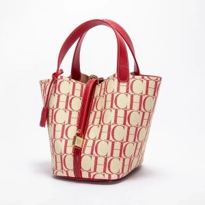 CH Large Capacity Commuter Travel Handbag Luxury Brand Fashion Texture Letter Printed Womens Shoulder Bag2026