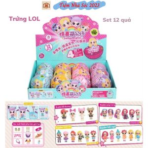 Đồ Chơi Trẻ Em Trứng Búp Bê LOL SURPRISESI Kèm Phụ Kiện Hộp 12 Qủa - FULL BOX-Tiệm Nhà Sóc 2023
