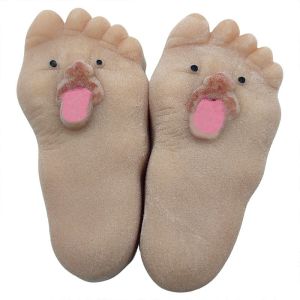 🔥พร้อมส่ง🔥การ์ตูนเท้าใหญ่บีบสนุก บีบ ยืดได้ นุ่มนิ่ม บีบอัด ตุ๊กตาซิลิโคนยางนิ่ม ลดความเครียดของเล่นตลกๆส่งของขวัญให้เพื่อนๆ