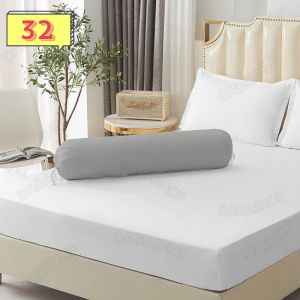 ผ้าปูที่นอน D1/1 ลาย-32 แบบไม่รัดมุม 360 องศา (ยังไม่รวมปลอกหมอน) ขนาด 3.5ฟุต/5ฟุต/6ฟุต สูง10นิ้ว สวมใส่สบายไม่หลุดง่าย