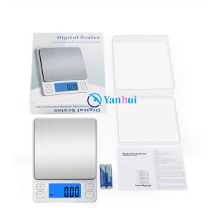 Timbangan Dapur Digital 0.1gr/3Kg Waterproof Akurat Chargeable