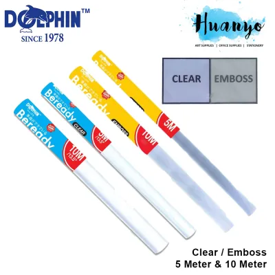 Dolphin Beready Book Cover (5M / 10M) [Emboss & Clear]