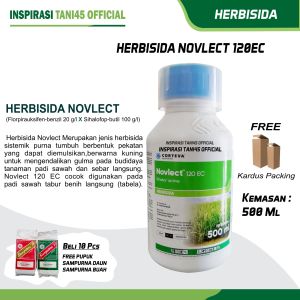 HERBISIDA NOVLECT 500 ML / Obat ampuh pembasmi rumput