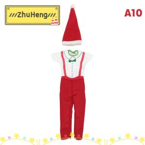 zhuheng Thời Trang Giáng Sinh Ăn Mặc Trang Phục Ăn Mặc Mũ Cho 11 Inch 30Cm Quần Áo Búp Bê Cho Búp Bê Phụ Kiện