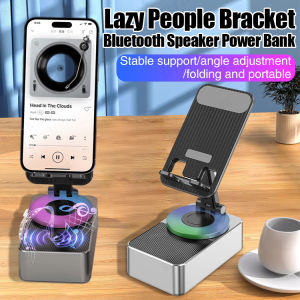 3 in 1 Phone Holder Bluetooth Speaker Power Bank Multi 2 in 1 Universal Phone Stand