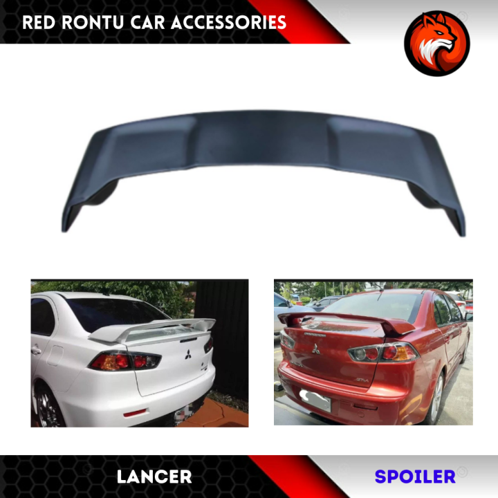20082017 Mitsubishi Lancer Rear Spoiler Rear Wings (made with ABS Plastic) Lazada PH