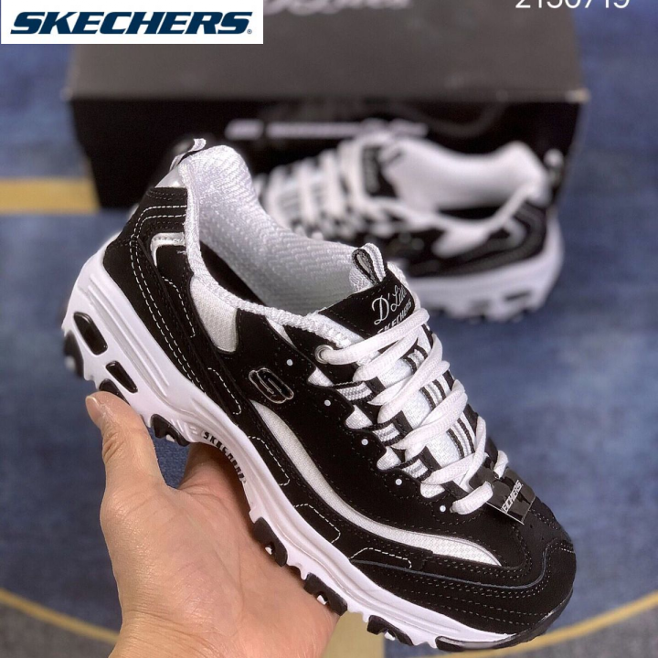 All black skechers womens best sale