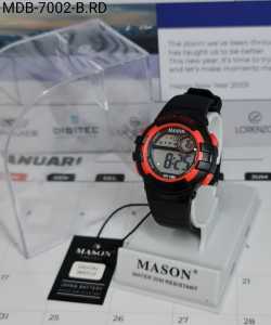 Jam Tangan Wanita Original Mason 7001 Dan 7002 Digital Sport Karet Rubber Mewah Fashion Cewek Kekinian Keren Elegan