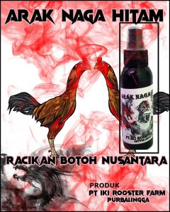 iki rooster arak ayam cap naga hitam 23 herbal alami arak gosok ayam menebalkan kulit ayam mencegah gigitan menguatkan otot ayam melancarkan aliran darah arak ayam