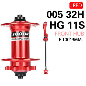 ARC 005ดุมล้อจักรยานฮับดิสก์เบรคจักรยานศูนย์กลางจักรยานเสือภูเขา6แกน Mtb32รูพูดอะลูมินัมอัลลอยด้านหน้า + หลังอะไหล่จักรยานฮับ