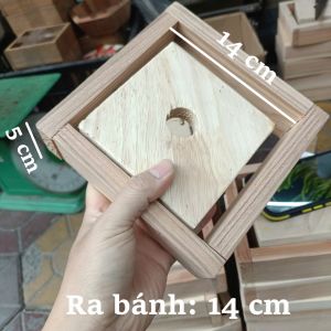 Khuôn Gói Bánh Chưng (12.5 cm & 14 cm) Gỗ Tự Nhiên | Dụng Cụ Hỗ Trợ Gói Bánh Nhanh Gọn