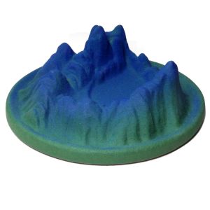Mountains Incense Burner - Backflow Incense Cone Burner Incense Stick Burner Incense Holder Ceramic