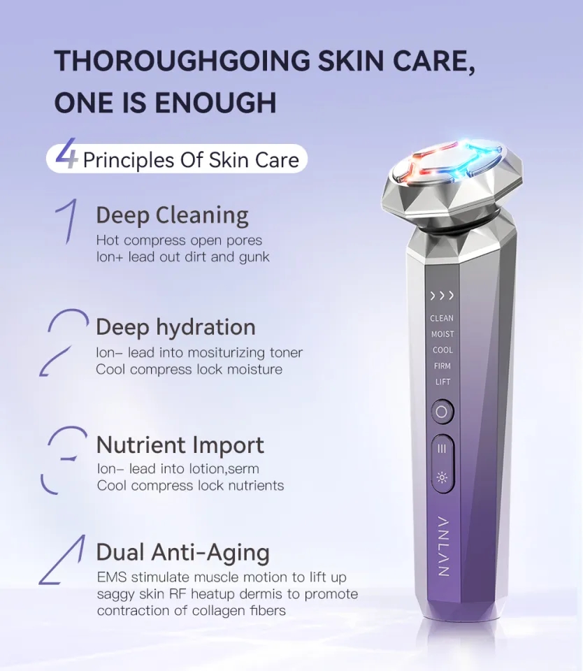 ANLAN Multifunctional Skin Care Beauty Device Multi-polar RF