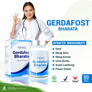 Obat asam lambung ampuh - Maag Kronis Radang Usus - Gerdafost Bharata