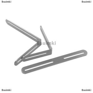 [COD] Bsuimki ขั้วต่อชั้นวางของรูปตัวแอลตัวแอลตัวยึดเฟอร์นิเจอร์แบบเข้ามุม90 ° ทำจากสเตนเลสสามารถปรับรหัสมุมได้