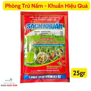 [100 gói] SẠCH KHUẨN 21WP (gói 25g) - PHÒNG TRỪ hữu hiệu các loại bệnh do nấm và vi khuẩn gây hại trên cây trồng
