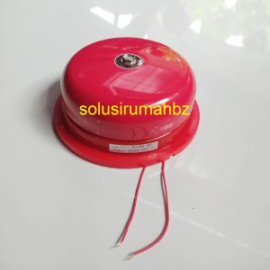 BEL SEKOLAH 6" LISTRIK 150MM kualitas tebal bagus kabel kuat jumbo 650g an perusahaan alarm RING KRING RINGING