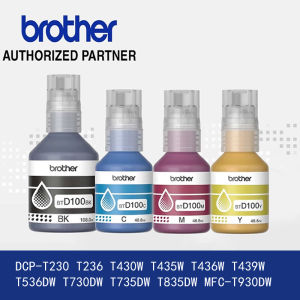 Brother BTD100 Genuine Ink bottle Black Cyan Magenta Yellow ink for T430W T530DW T730DW T930DW