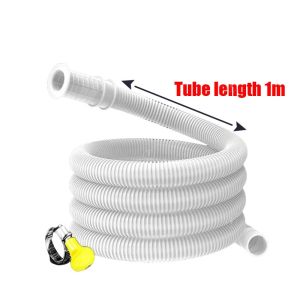 Semi-Automatic Washing Machine Inlet Pipe Twin Tub Air Conditioning Drain Pipe Faucet Extension Hose Flexible Plastic Faucet Extension Connector Hose Tube Home